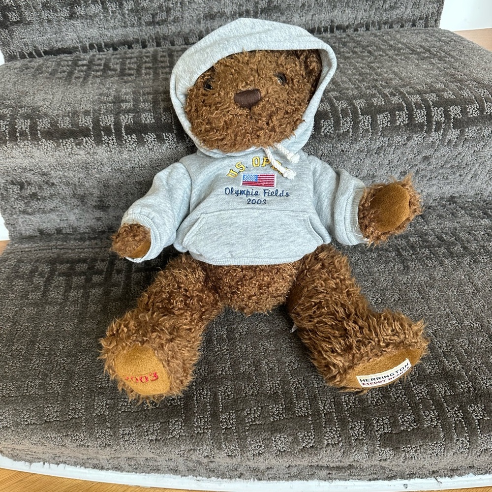 Herrington teddy bears 2003 US Open teddy bear